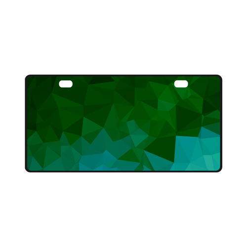 Car fashion Licence plate : pixel art fashion edition 2016 / Green License Plate