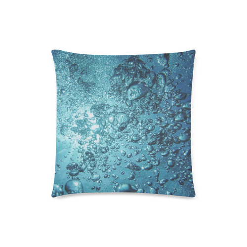 under water 1 Custom Zippered Pillow Case 18"x18"(Twin Sides)