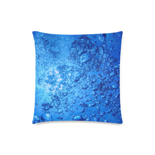 under water 2 Custom Zippered Pillow Case 18"x18"(Twin Sides)