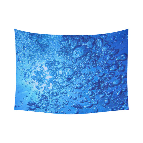 under water 2 Cotton Linen Wall Tapestry 80"x 60"