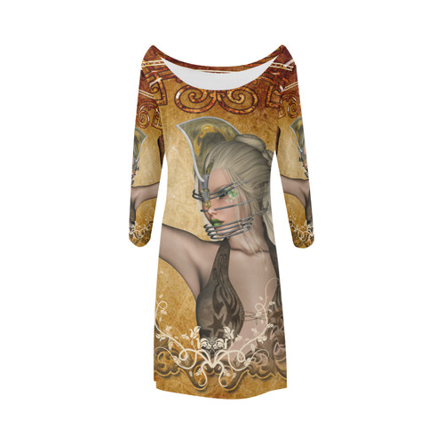 Awesome fantasy fairy Bateau A-Line Skirt (D21)