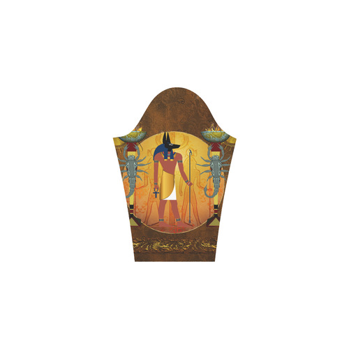 Anubis the egyptian god Bateau A-Line Skirt (D21)