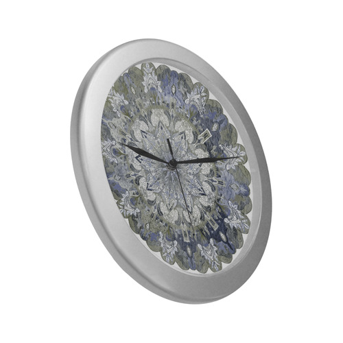 maagal hanouka 11 Silver Color Wall Clock