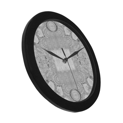 1564 Circular Plastic Wall clock