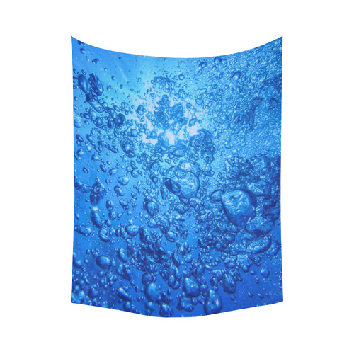 under water 2 Cotton Linen Wall Tapestry 80"x 60"