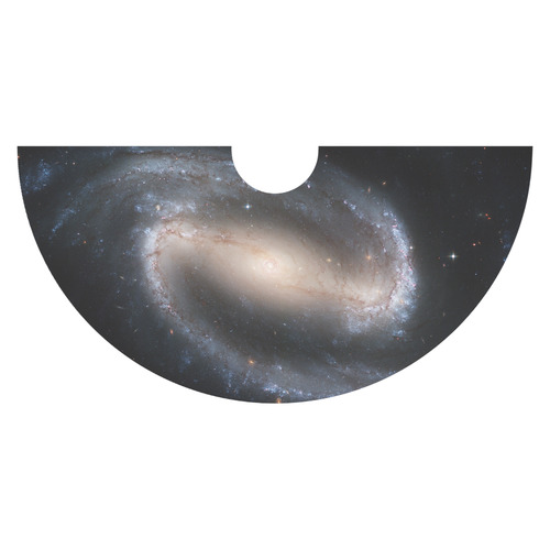 Barred spiral galaxy NGC 1300 Sleeveless Ice Skater Dress (D19)