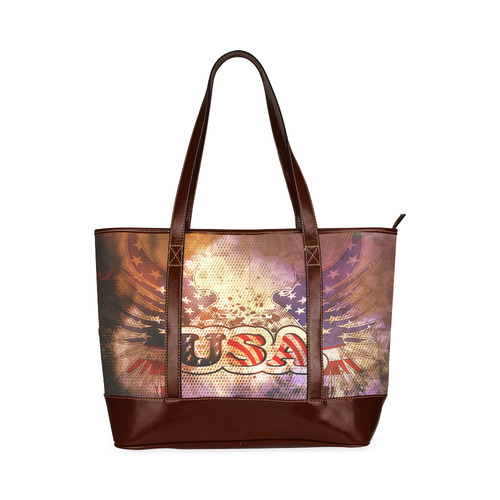 the USA with wings Tote Handbag (Model 1642)