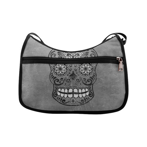 sugar skull crossbody bag