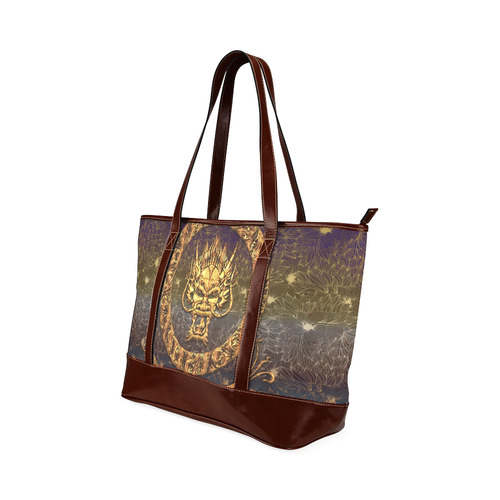 The chinese dragon head Tote Handbag (Model 1642)