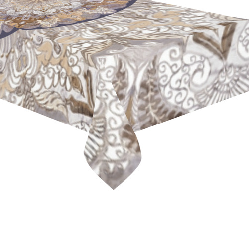 maagal hanouka 10-4 Cotton Linen Tablecloth 60"x120"