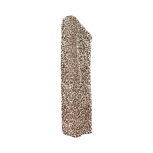 Snow Leopard Round Collar Dress (D22)
