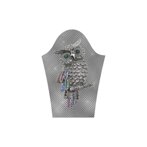 diamond owl Round Collar Dress (D22)