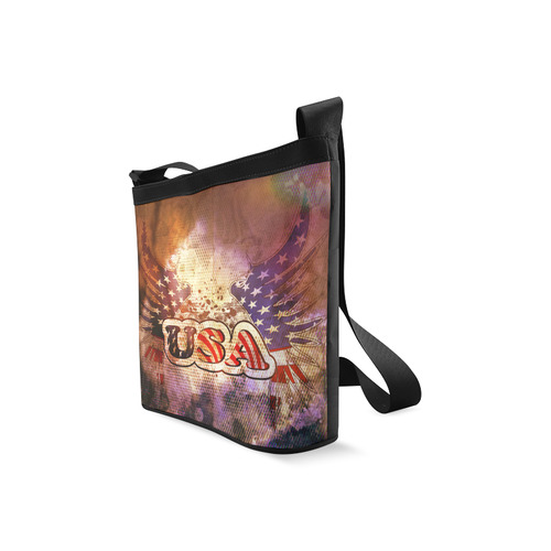 the USA with wings Crossbody Bags (Model 1613)