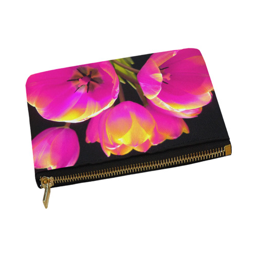 Colorful Tulips Carry-All Pouch 12.5''x8.5''