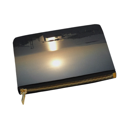 Sunset, Myconos Island, Greece Carry-All Pouch 12.5''x8.5''