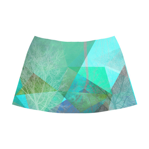 P19_Trees and Triangles_ Mnemosyne Women's Crepe Skirt (Model D16)