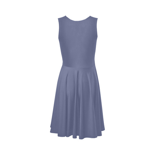 Velvet Morning Sleeveless Ice Skater Dress (D19)