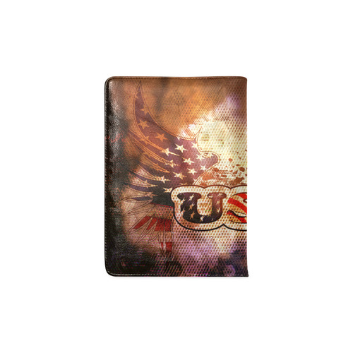 the USA with wings Custom NoteBook A5