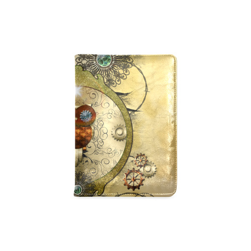 Steampunk, wonderful owl Custom NoteBook A5