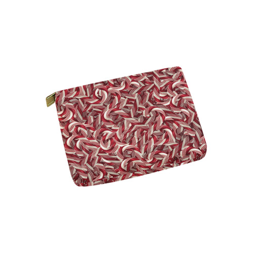 Candy Cane Pouch2 Carry-All Pouch 6''x5''