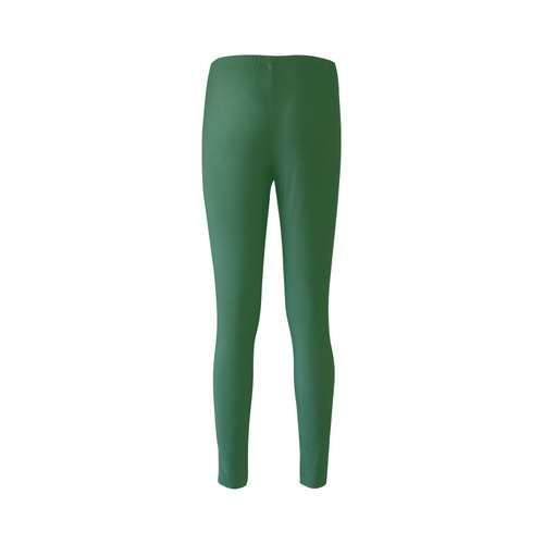 Zappy Simply Green Cassandra Women's Leggings (Model L01)