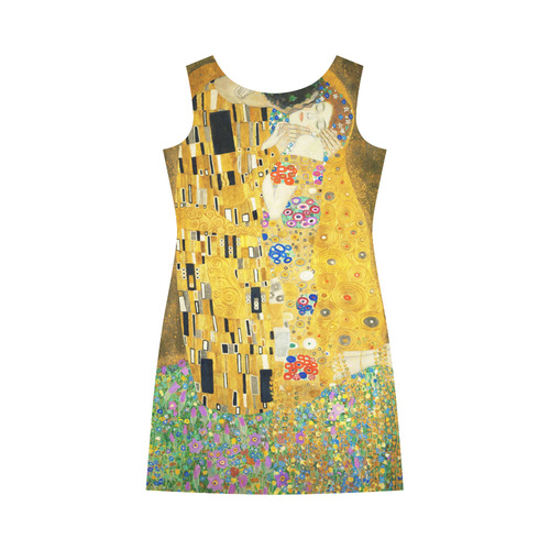 Gustav Klimt The Kiss Round Collar Dress (D22)