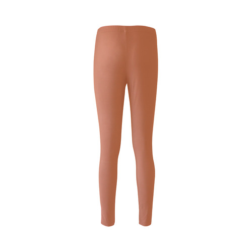 Zappy Simply Brown Cassandra Women's Leggings (Model L01)