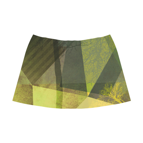 P24-G_Trees and Triangles_ Mnemosyne Women's Crepe Skirt (Model D16)