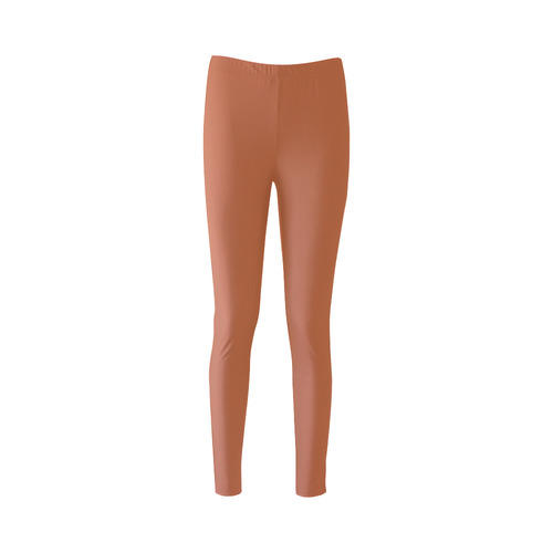 Zappy Simply Brown Cassandra Women's Leggings (Model L01)