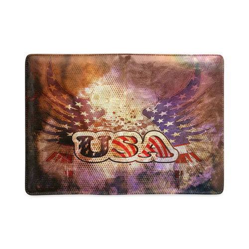 the USA with wings Custom NoteBook A5