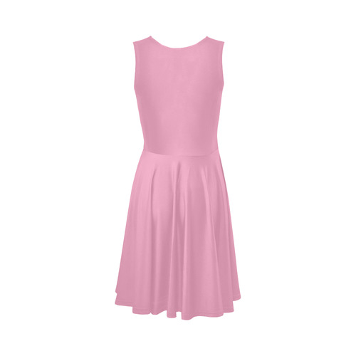 Prism Pink Sleeveless Ice Skater Dress (D19)