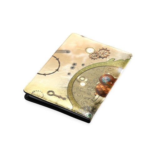 Steampunk, wonderful owl Custom NoteBook A5