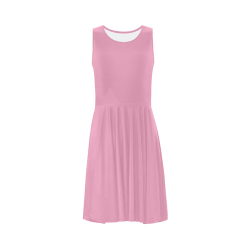 Prism Pink Sleeveless Ice Skater Dress (D19)