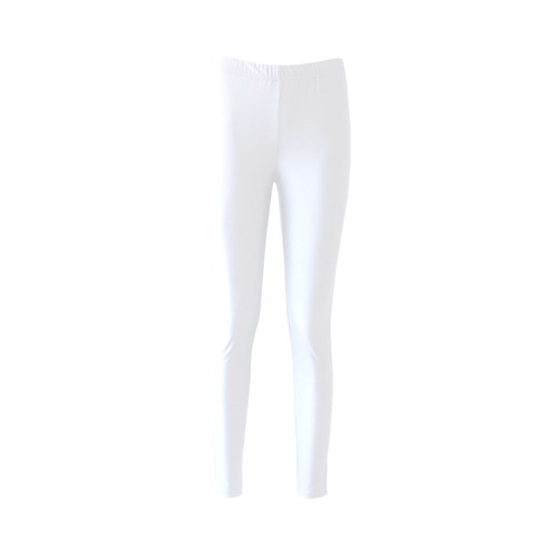 Zappy Simply White Cassandra Women's Leggings (Model L01)