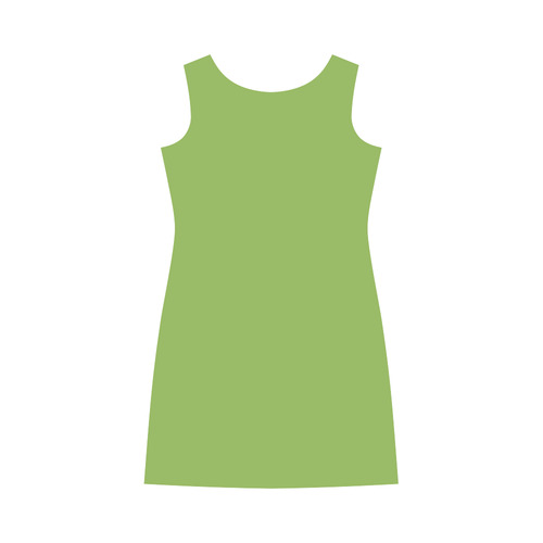 Greenery Round Collar Dress (D22)