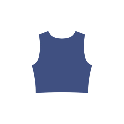 New York Giants Team Colors Sleeveless Ice Skater Dress (D19)
