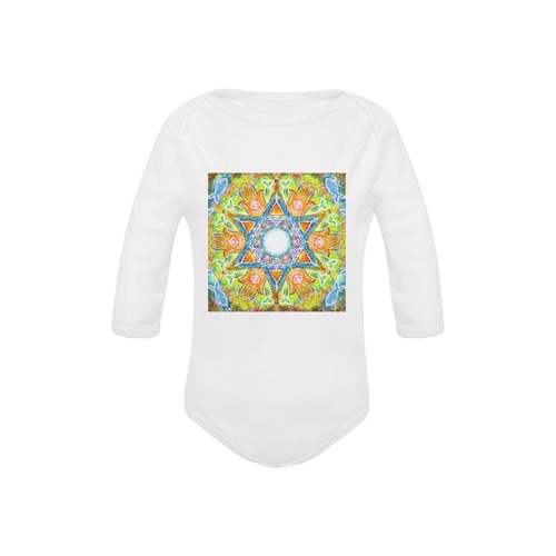 healing 2 Baby Powder Organic Long Sleeve One Piece (Model T27)