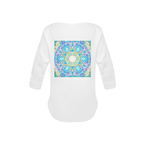 healing 6 Baby Powder Organic Long Sleeve One Piece (Model T27)