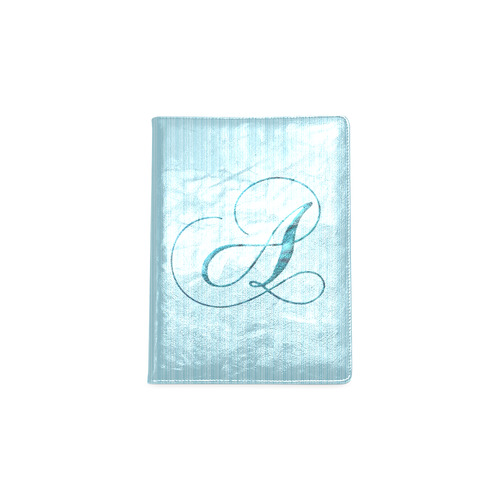 Letter A Blue - Jera Nour Custom NoteBook B5