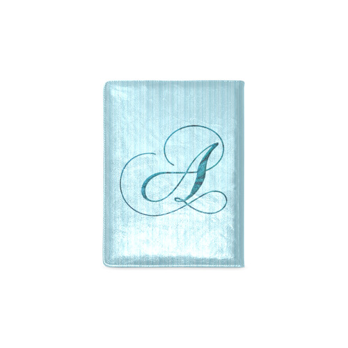 Letter A Blue - Jera Nour Custom NoteBook B5