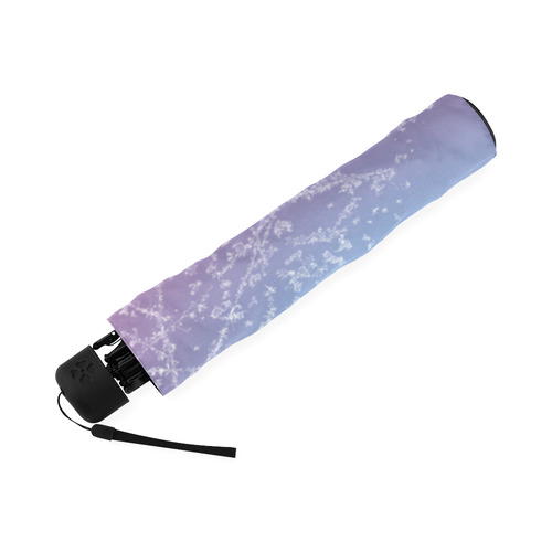 Snowboarding, snowflakes and ice Foldable Umbrella (Model U01)