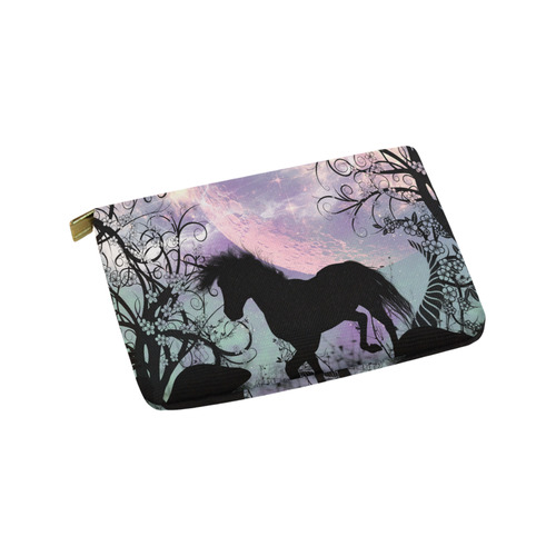 Beautiful unicorn silhouette Carry-All Pouch 9.5''x6''