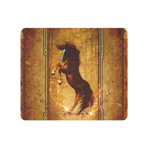 Awesome horse, vintage background Men's Clutch Purse （Model 1638）