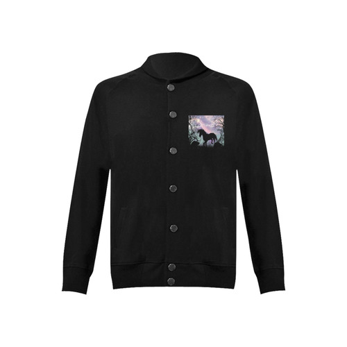 Beautiful unicorn silhouette