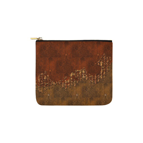 Amazing vintage design, floral elements Carry-All Pouch 6''x5''