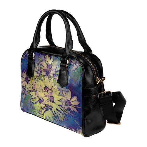 Spring Flowers Shoulder Handbag (Model 1634)