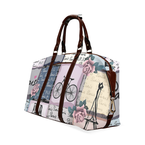 Romantic paris Classic Travel Bag (Model 1643) Remake