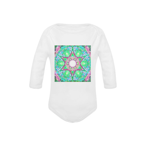 healing 3 Baby Powder Organic Long Sleeve One Piece (Model T27)