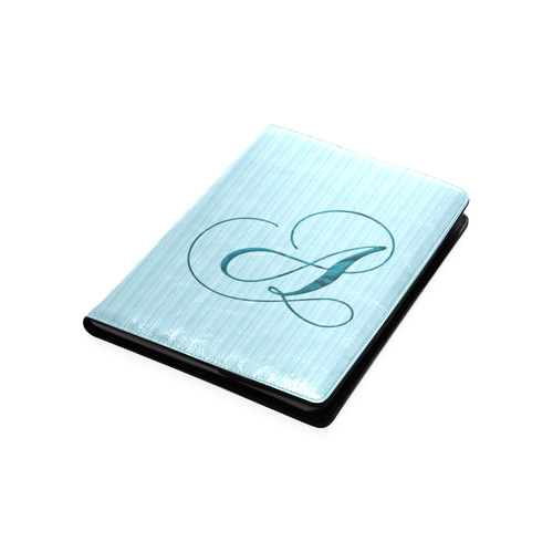 Letter A Blue - Jera Nour Custom NoteBook B5