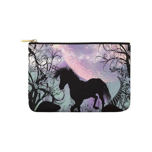 Beautiful unicorn silhouette Carry-All Pouch 9.5''x6''